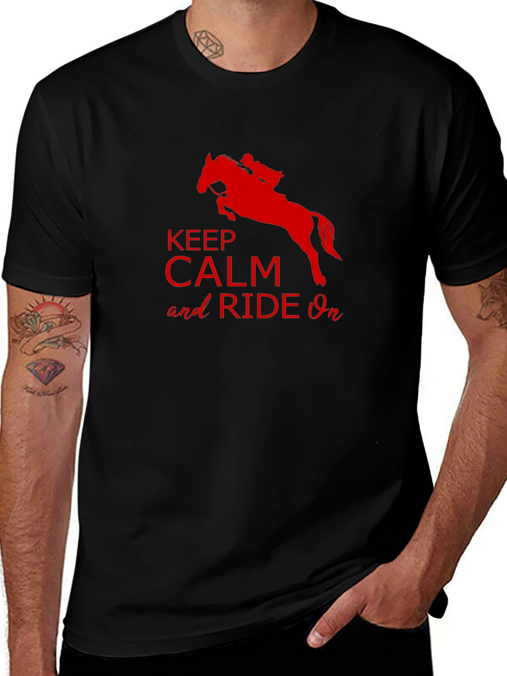 Keep Calm and Ride On T-Shirt