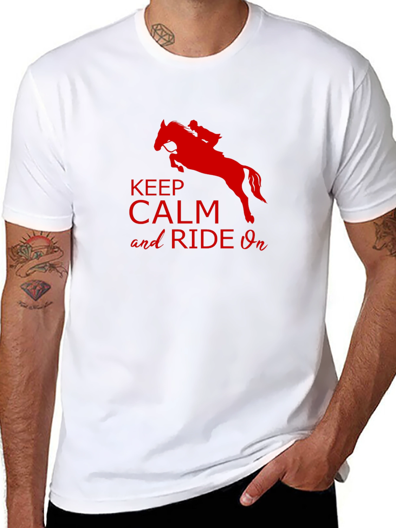 Keep Calm and Ride On T-Shirt
