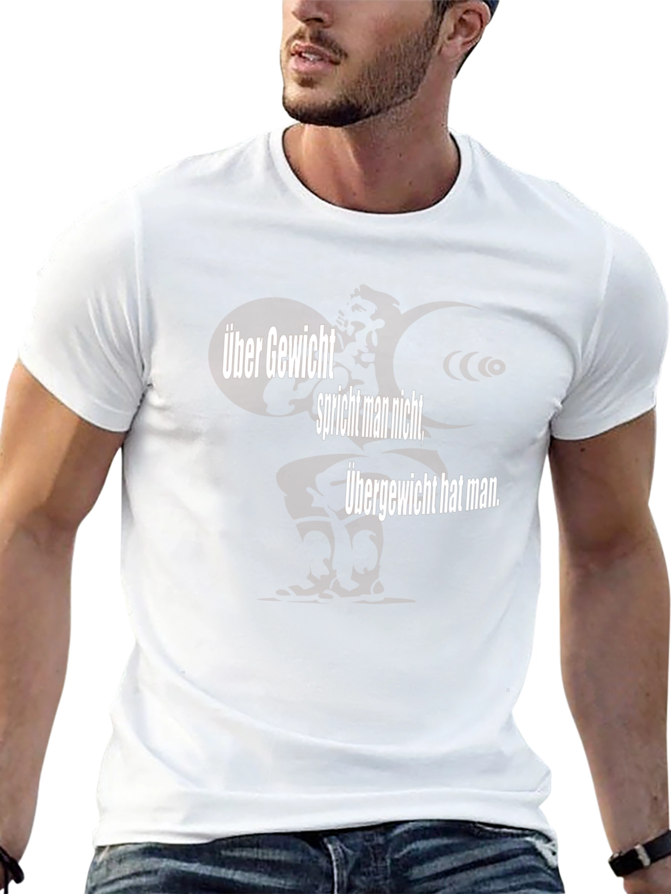 Über Gewicht T-Shirt - German Slogan Tee