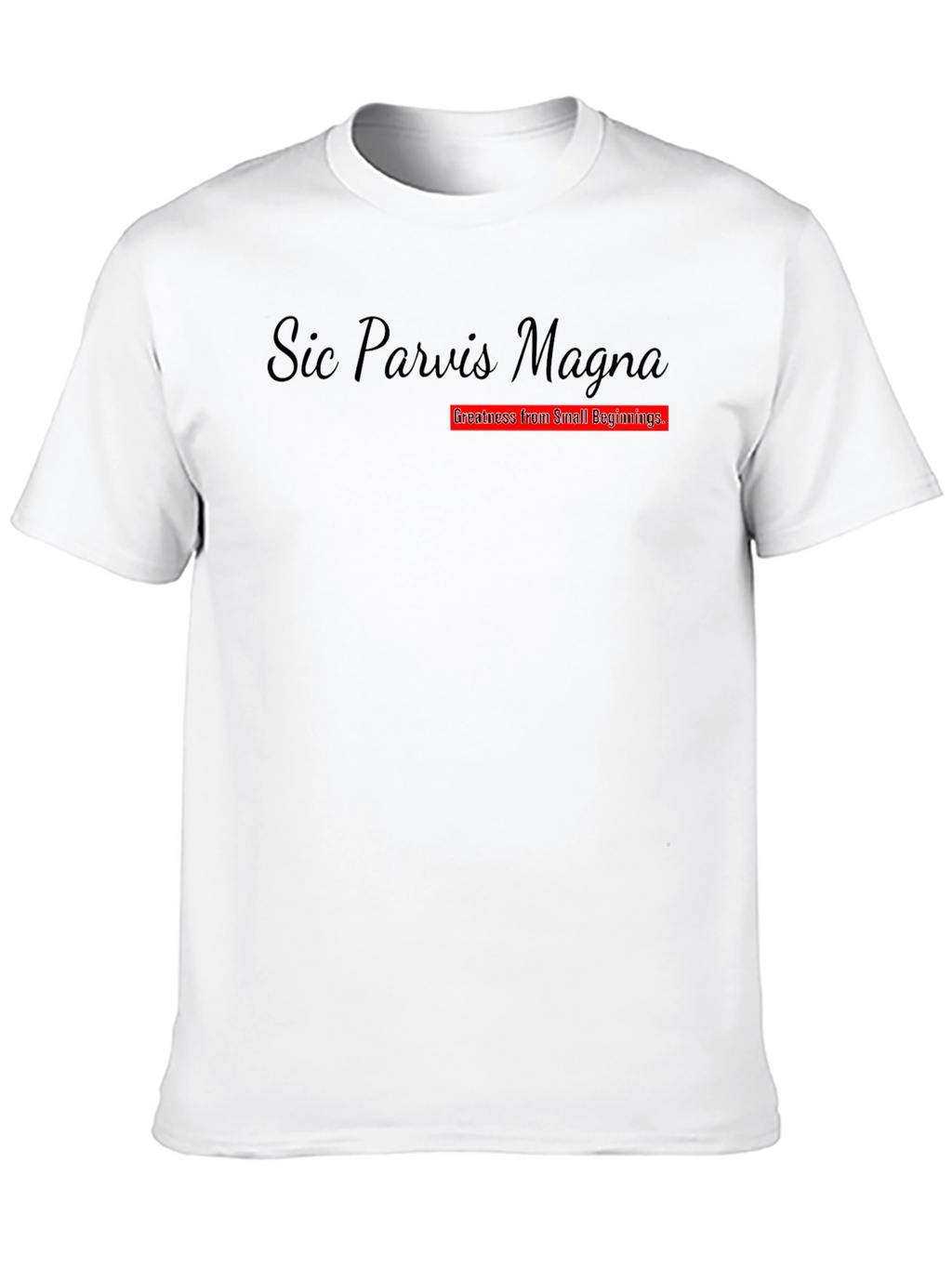 Sic Parvis Magna Graphic T-Shirt