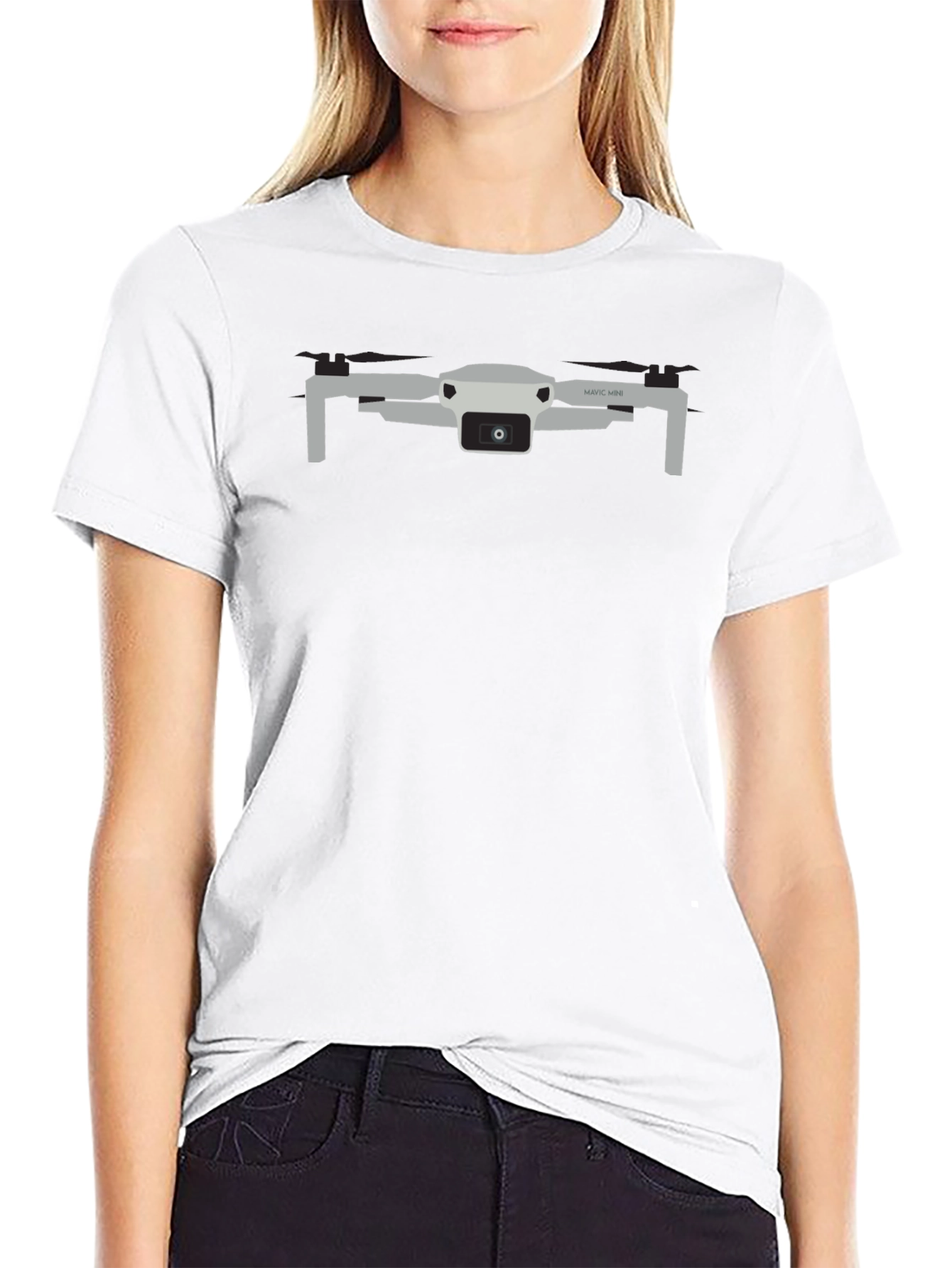 Drone Graphic Tee - Cool and Stylish