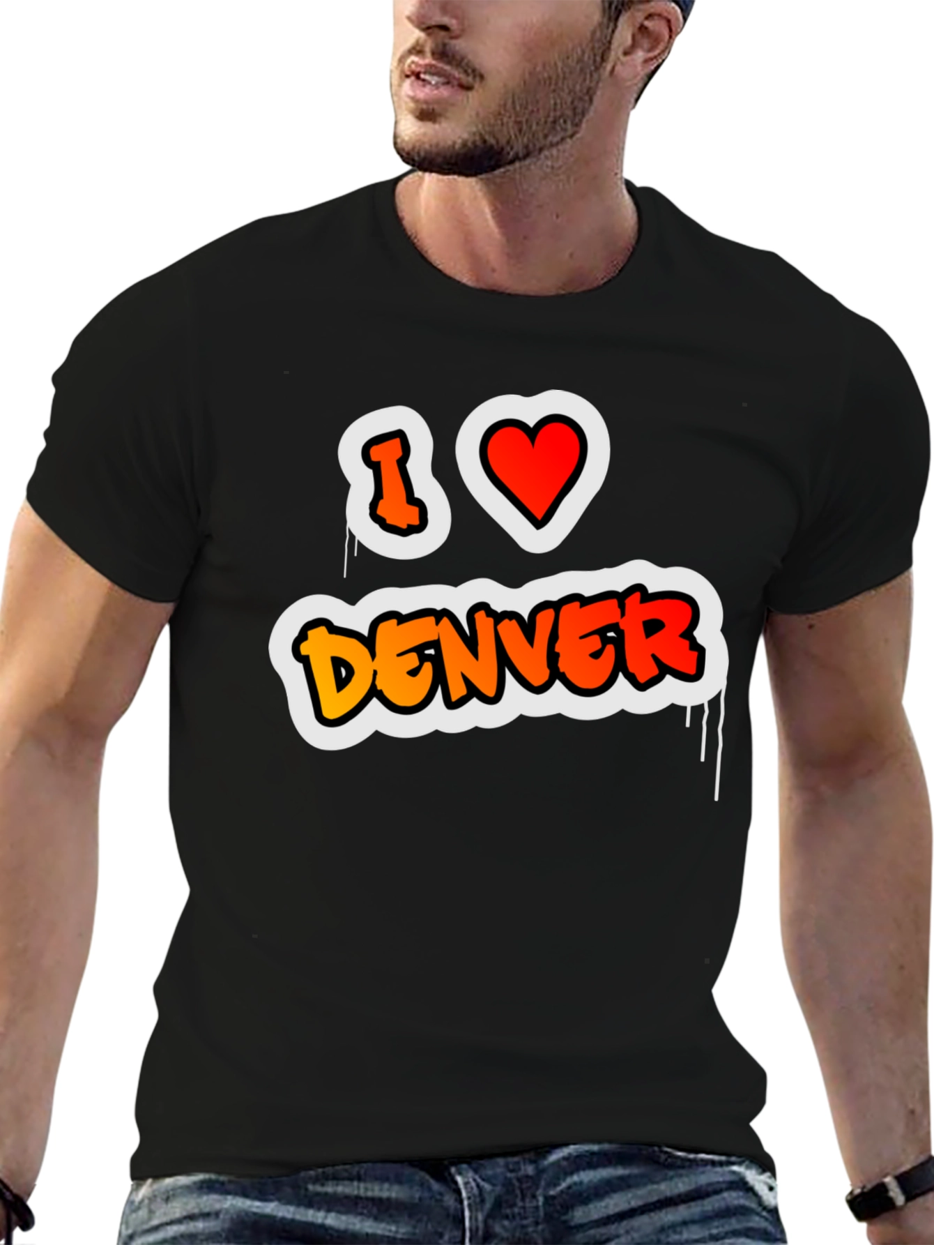 I Love Denver Graphic T-Shirt