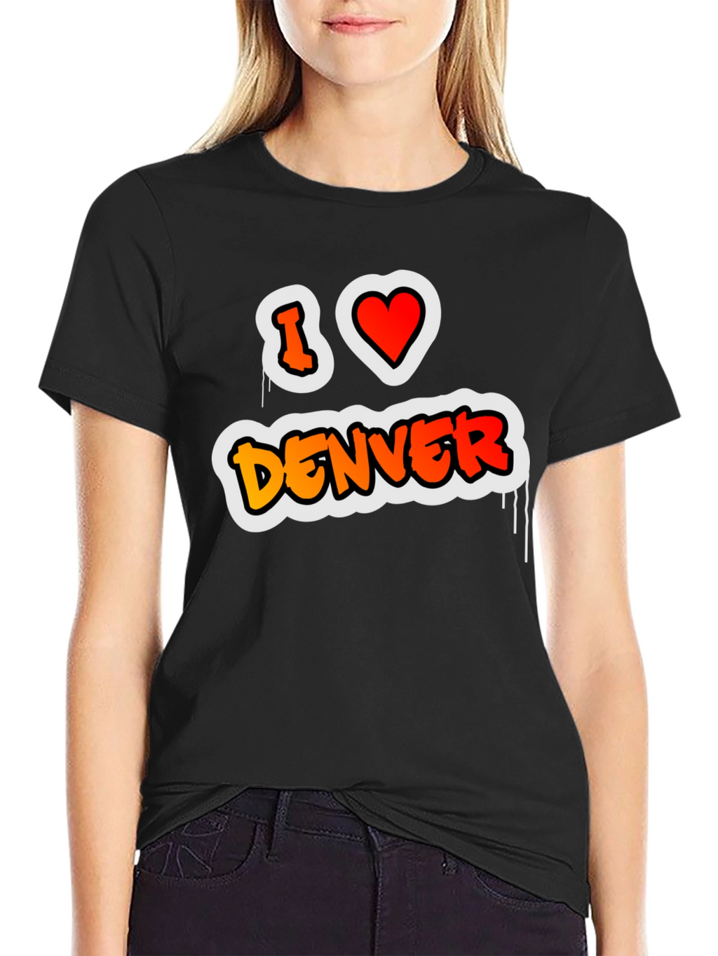 I Love Denver Graphic T-Shirt