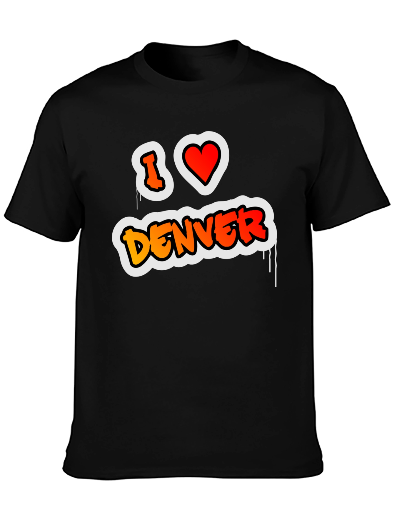 I Love Denver Graphic T-Shirt