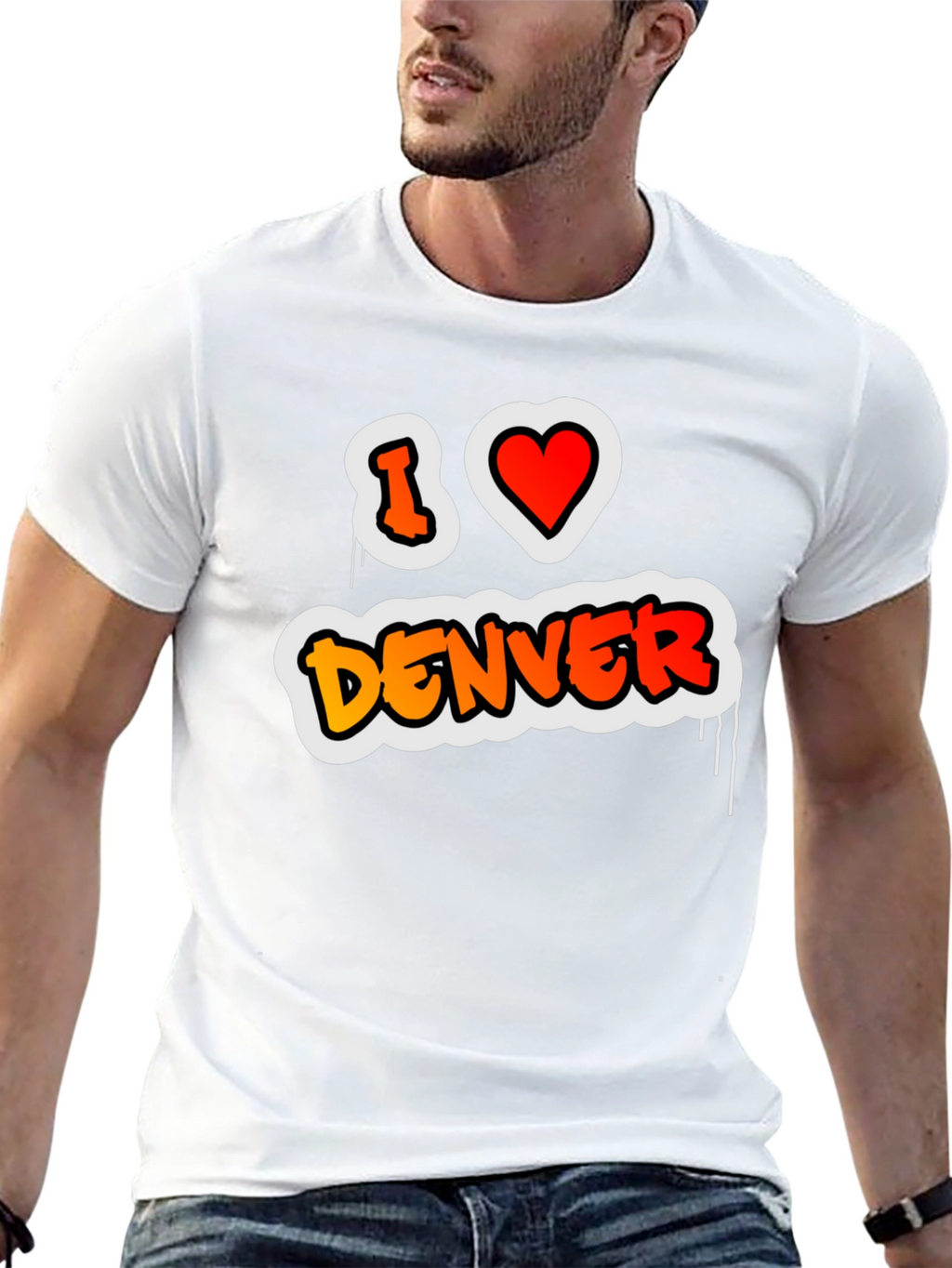 I Love Denver Graphic T-Shirt