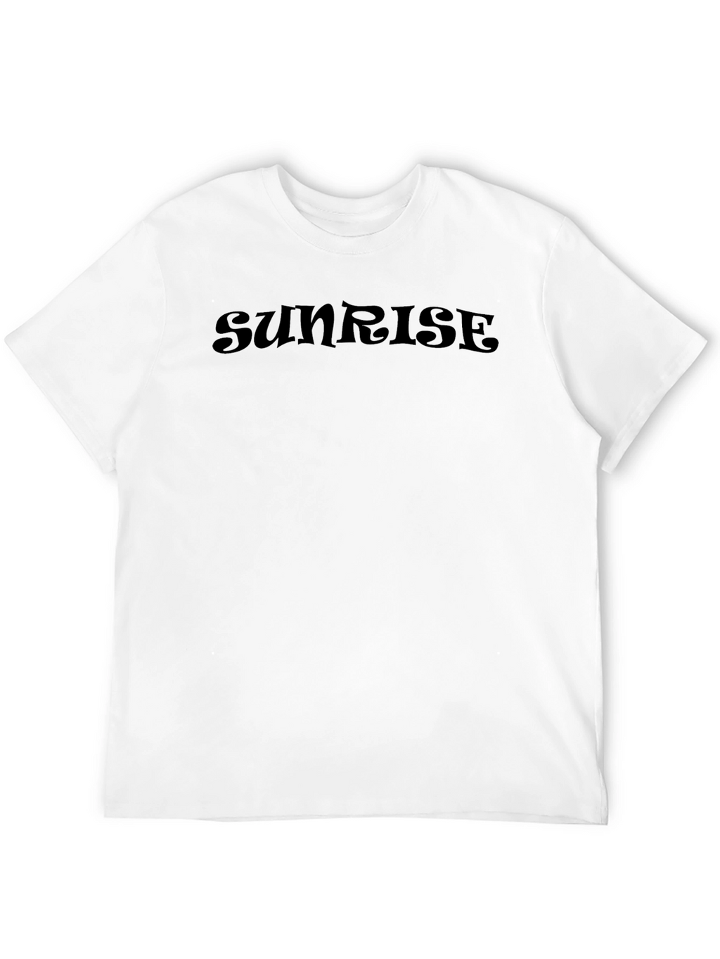 Sunrise Graphic Tee - Mens Black T-Shirt