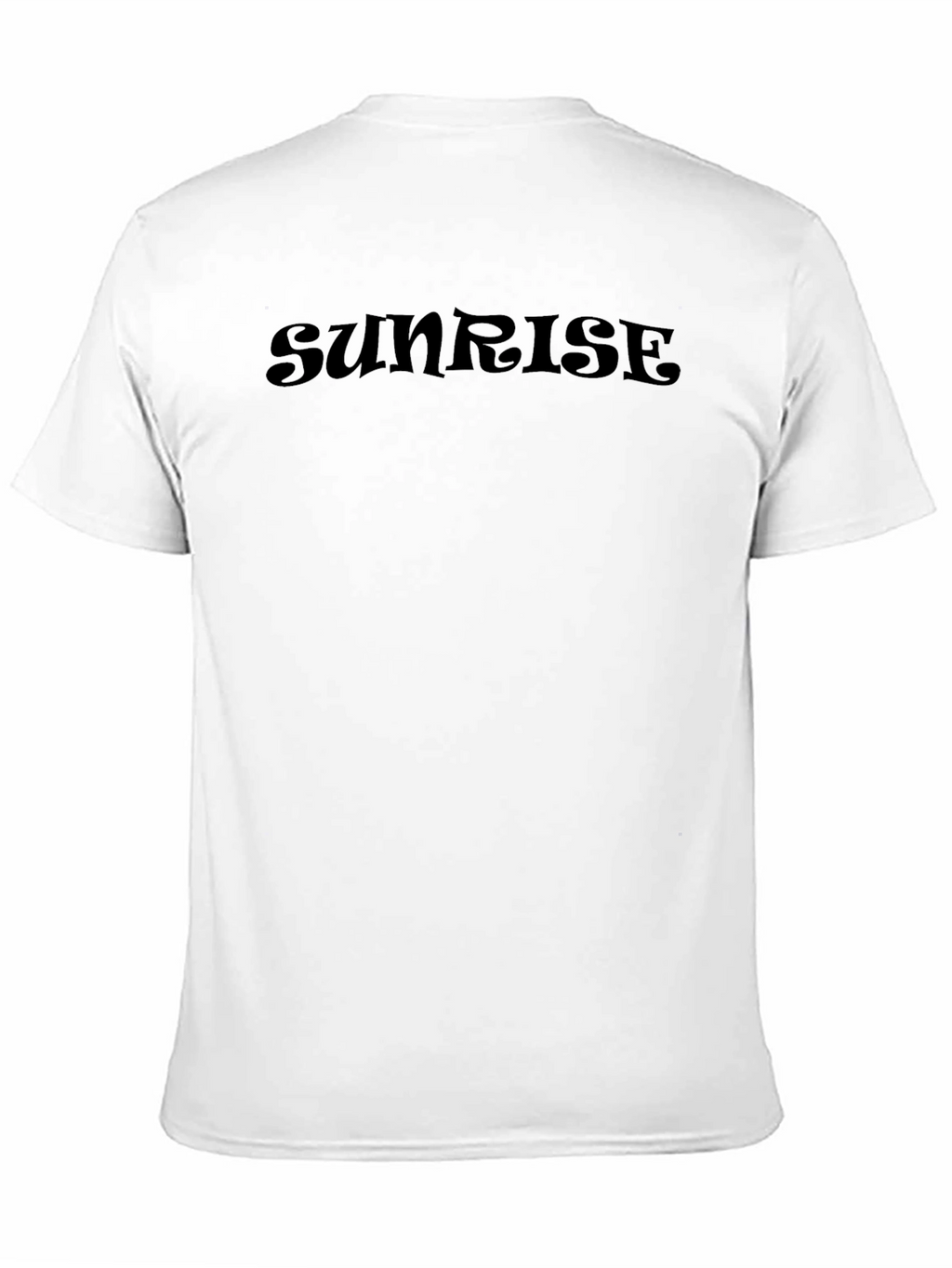 Sunrise Graphic Tee - Mens Black T-Shirt