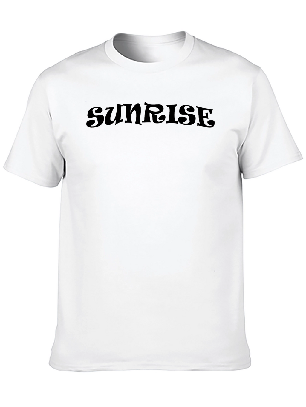 Sunrise Graphic Tee - Mens Black T-Shirt