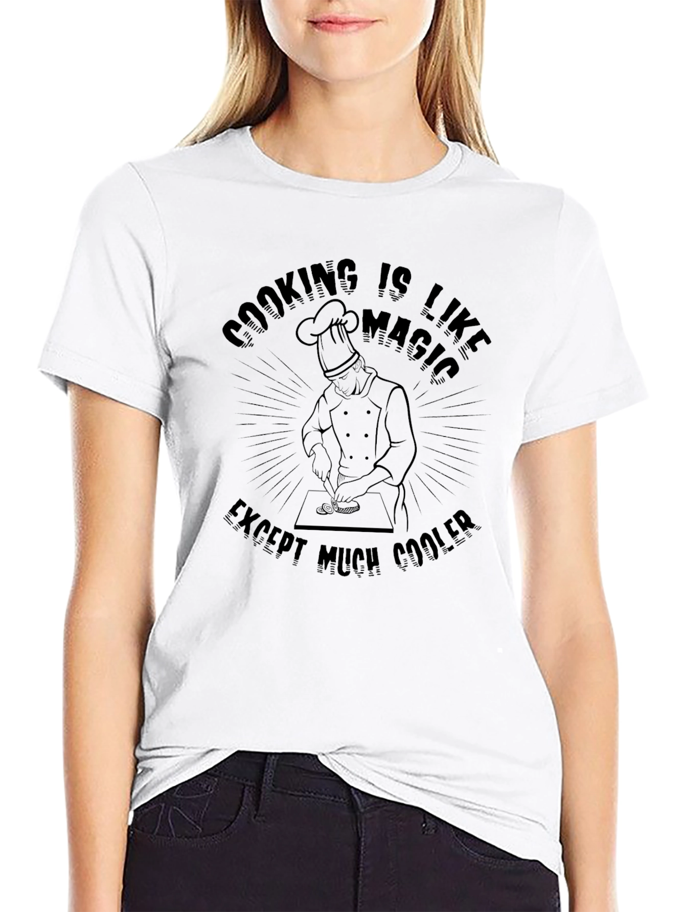 Cooking is Like Magic T-Shirt Chef Apparel