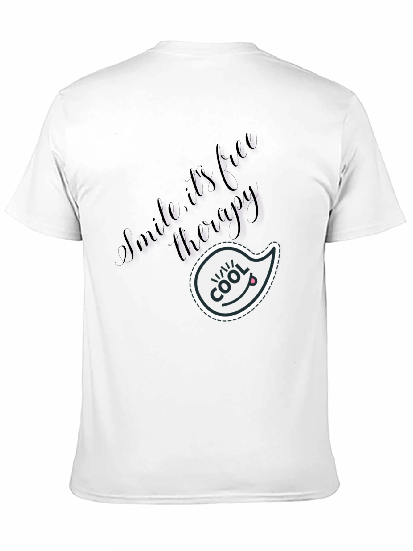 Cool Smile Therapy Black T-Shirt