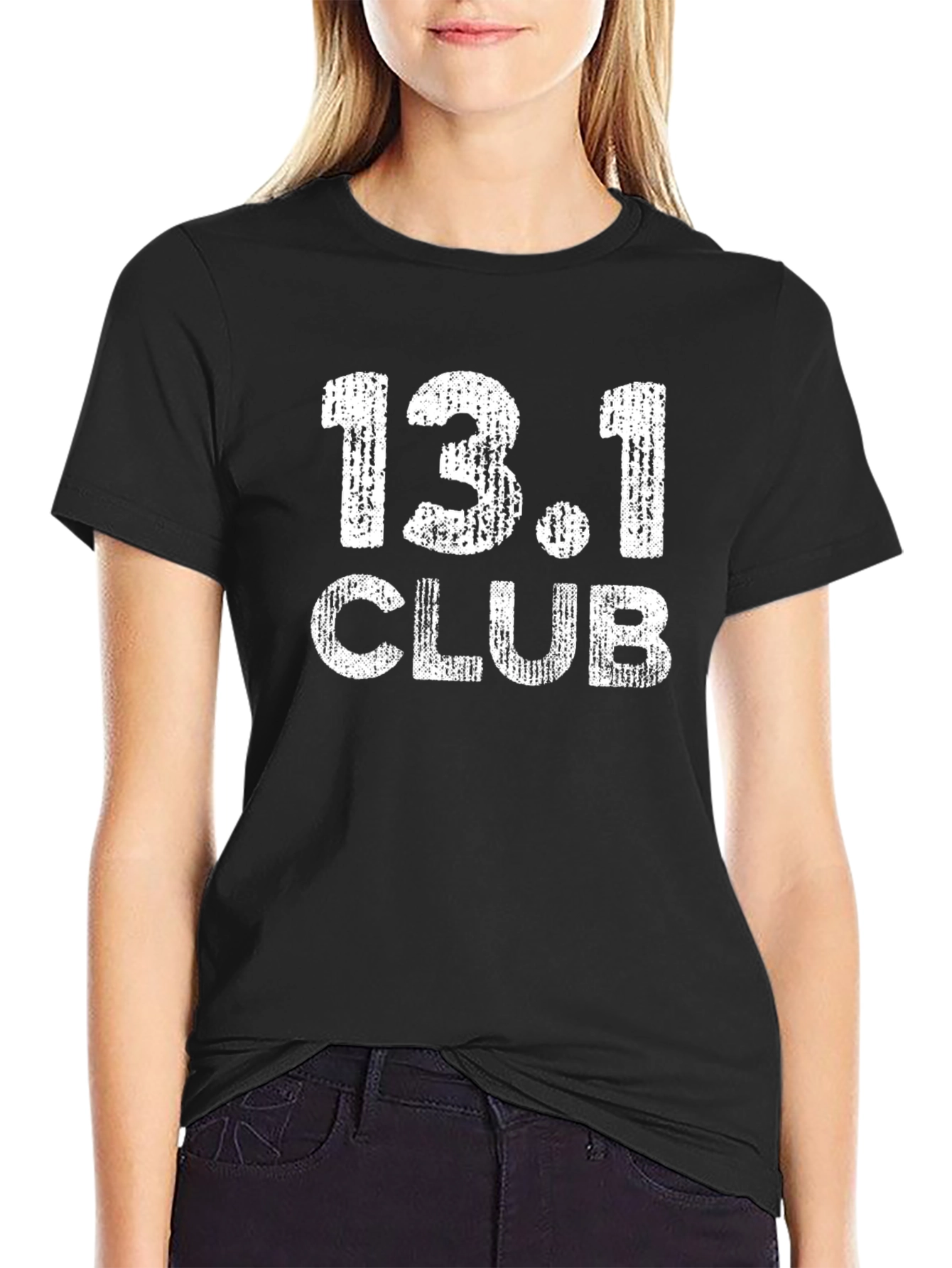 13.1 Club Black T-Shirt - Half Marathon Running