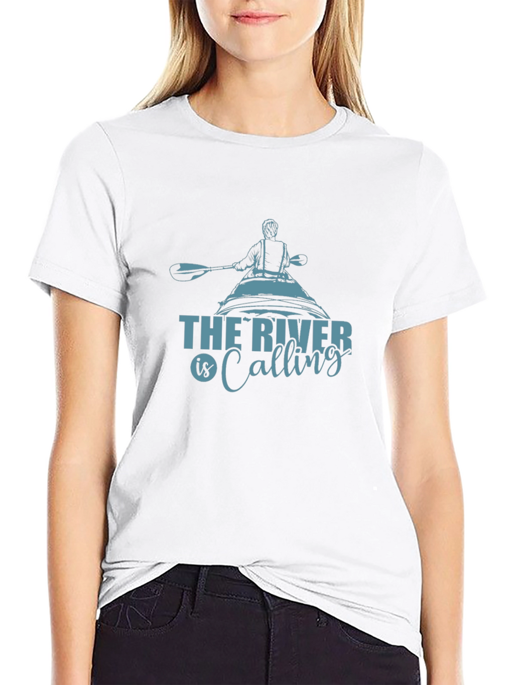 The River is Calling Graphic Tee