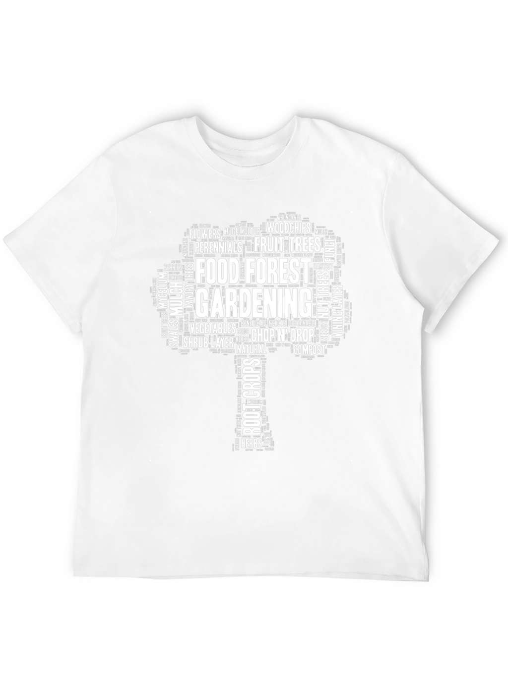 Food Forest Gardening Tree T-Shirt