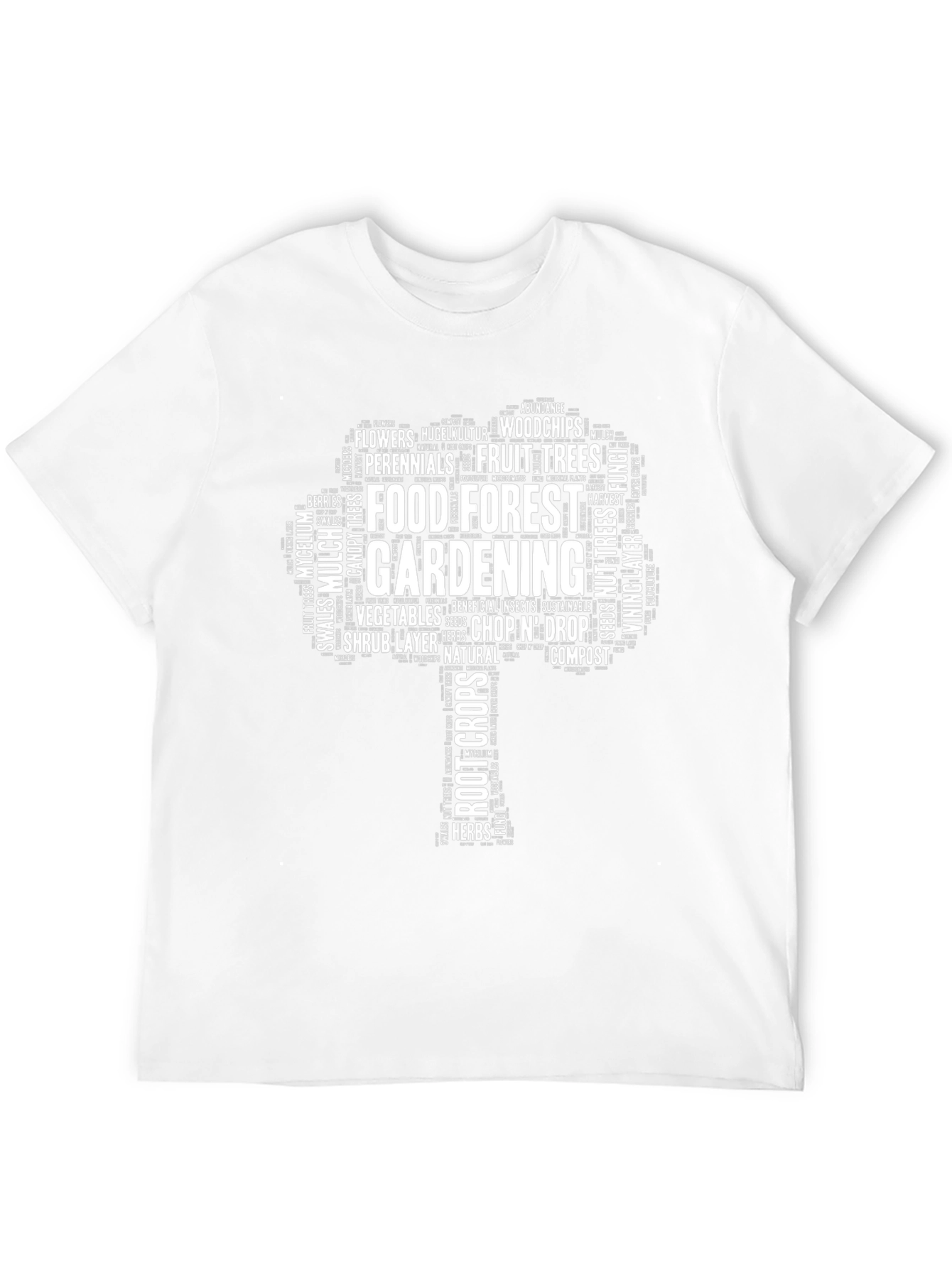 Food Forest Gardening Tree T-Shirt