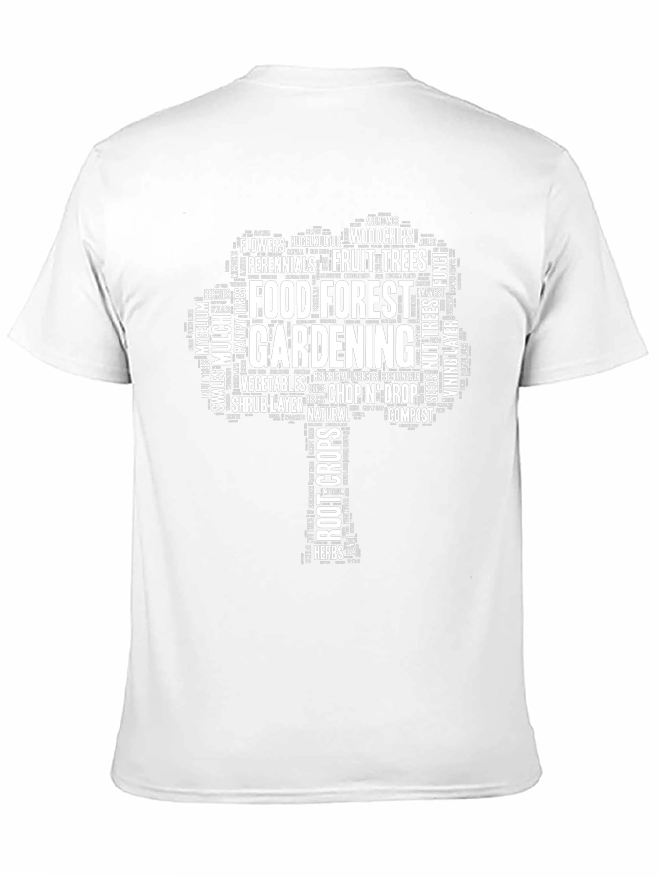 Food Forest Gardening Tree T-Shirt