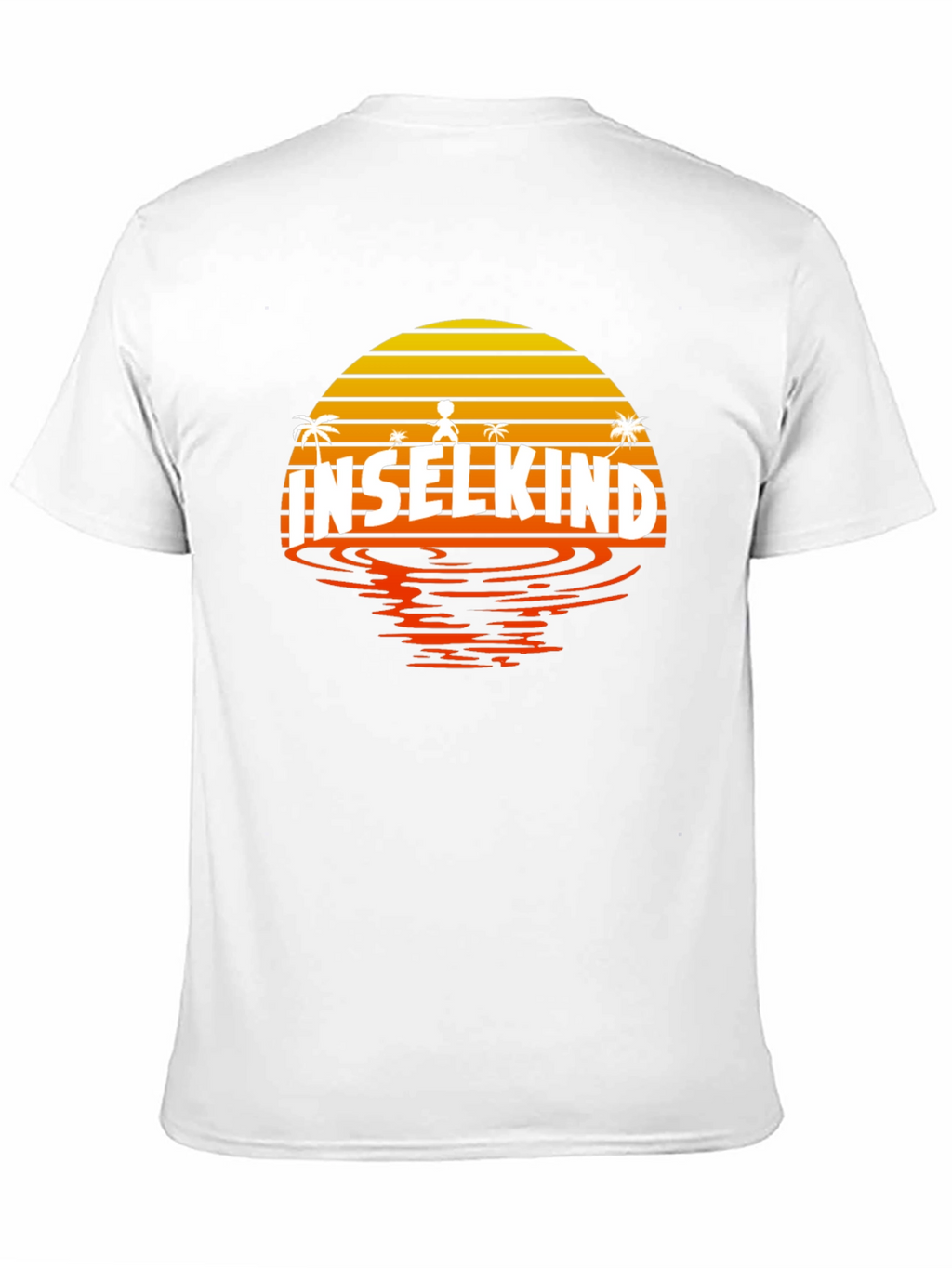 Inselkind Sunset T-Shirt - Island Child Black Tee