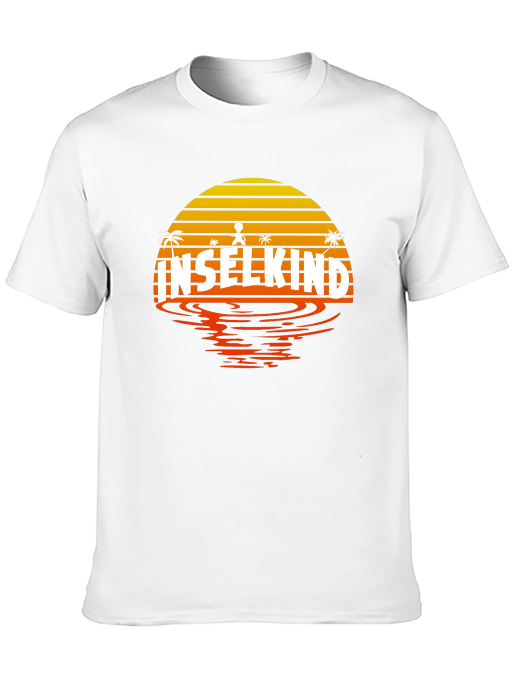 Inselkind Sunset T-Shirt - Island Child Black Tee