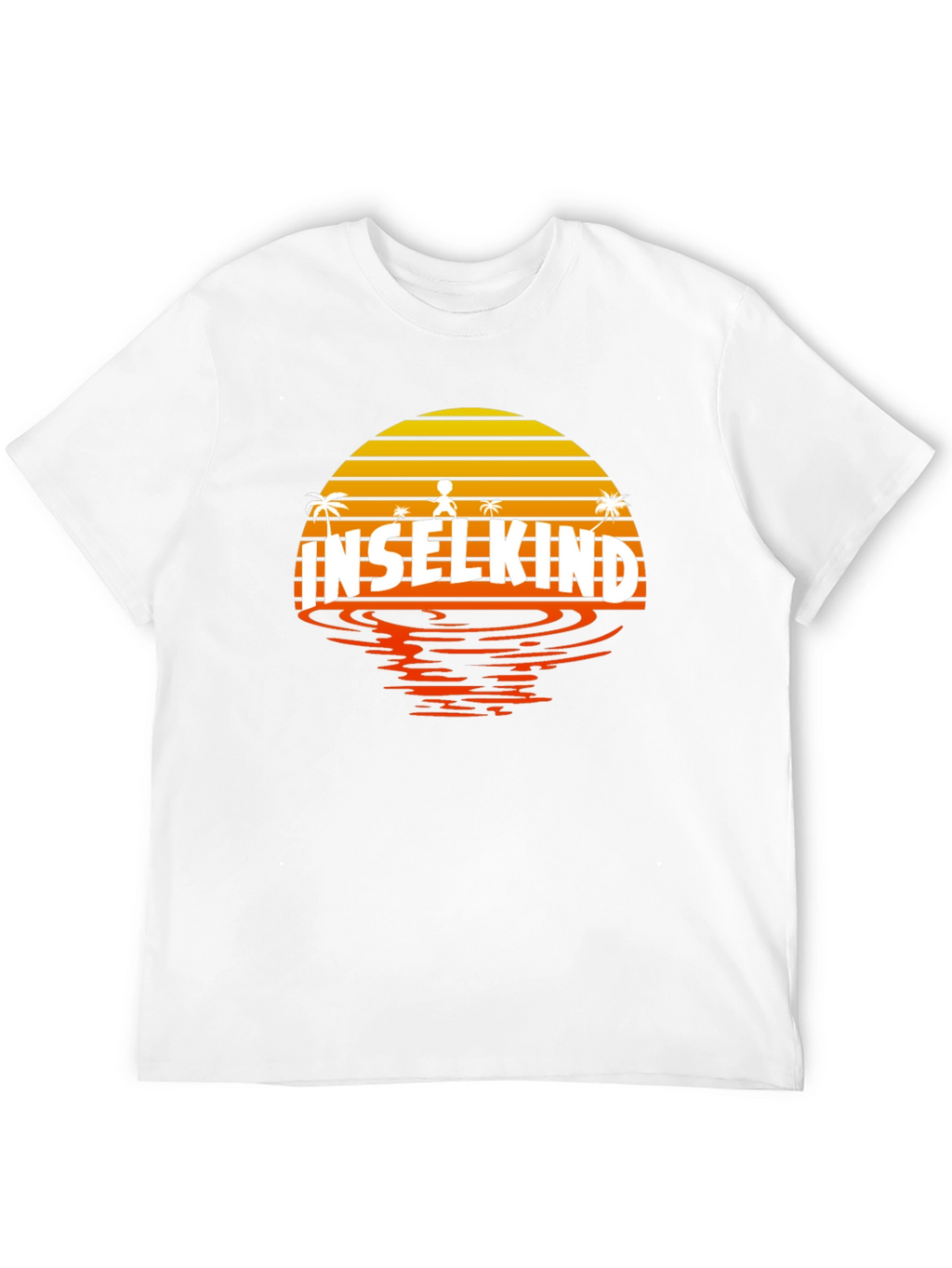 Inselkind Sunset T-Shirt - Island Child Black Tee