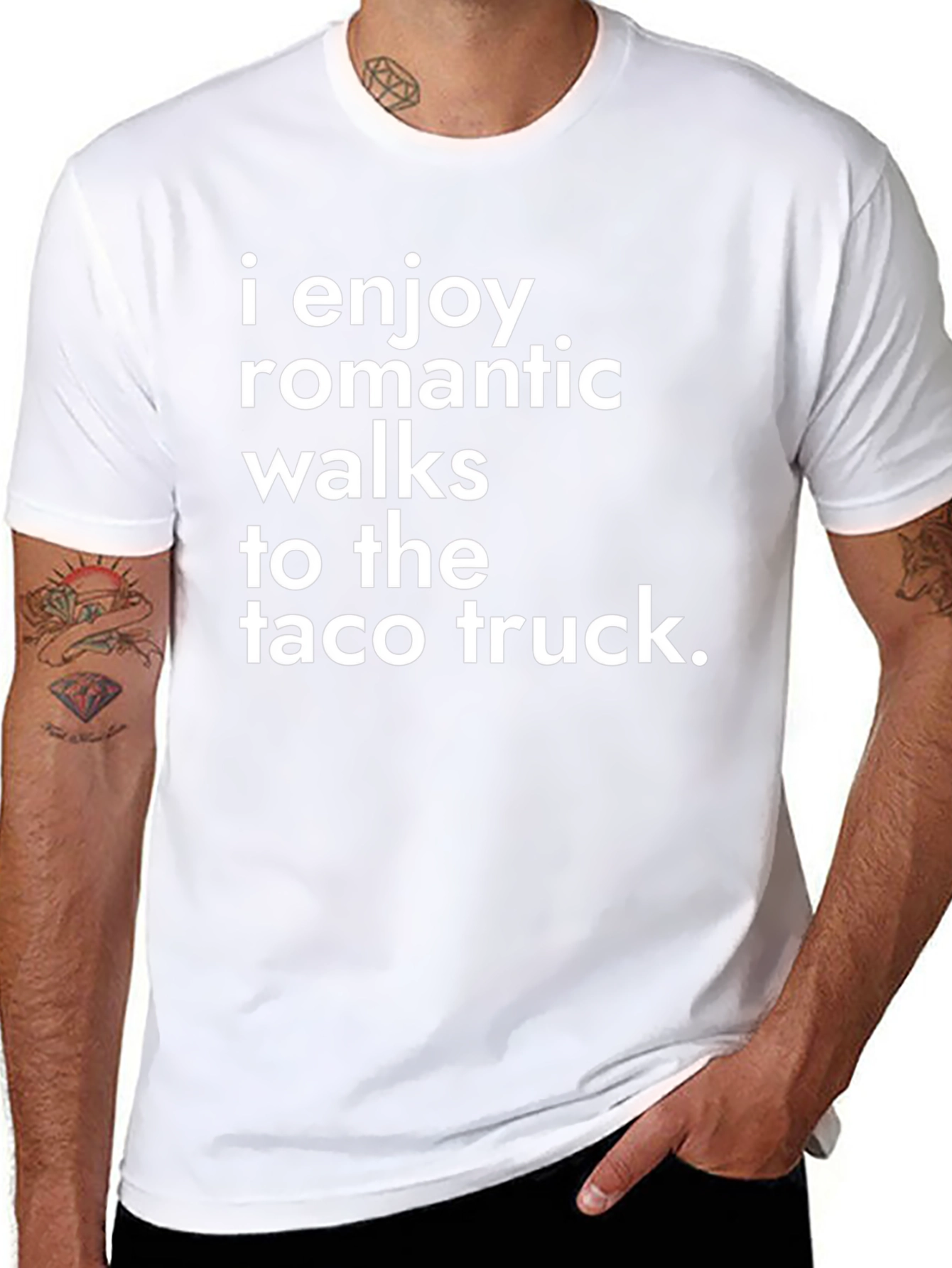 Romantic Walks Taco Truck Graphic Tee
