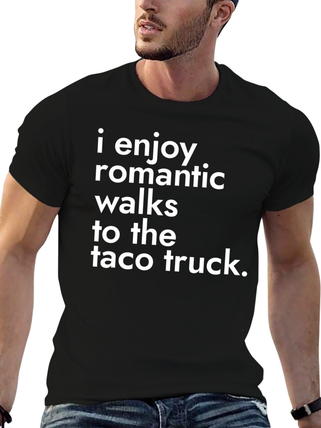 Romantic Walks Taco Truck Graphic Tee