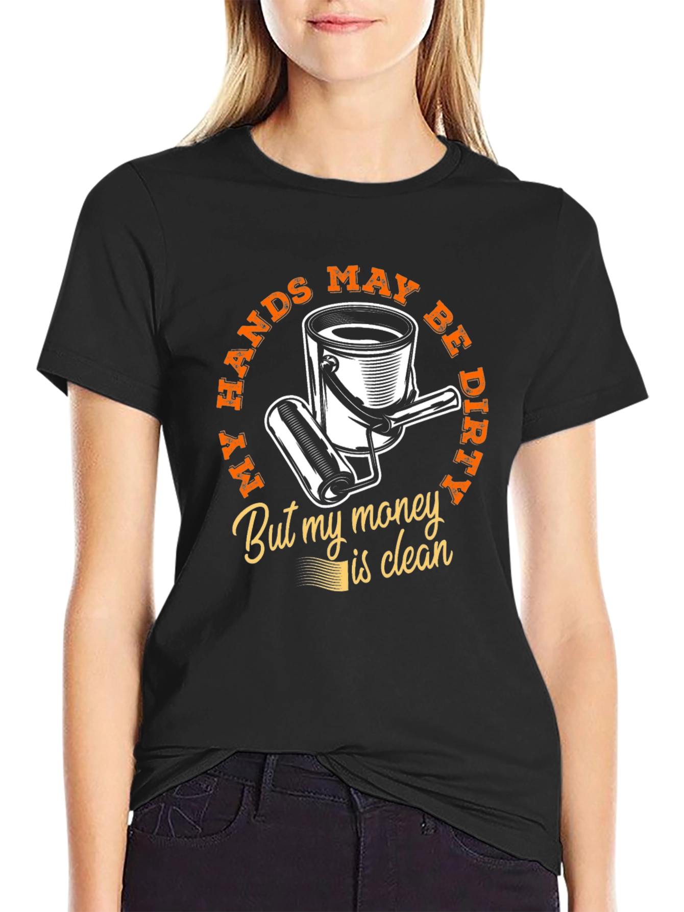 Dirty Hands Clean Money Graphic T-Shirt