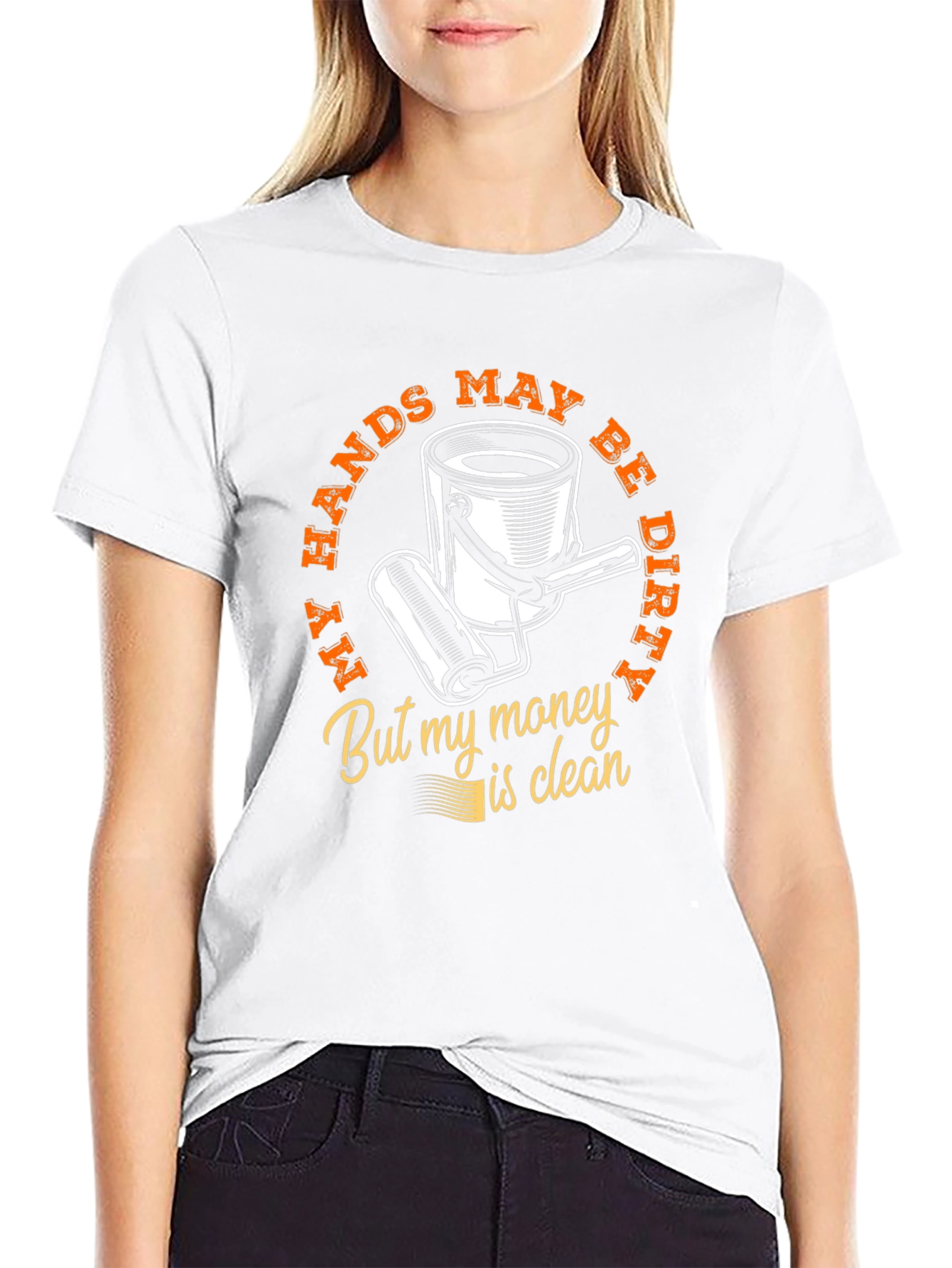 Dirty Hands Clean Money Graphic T-Shirt