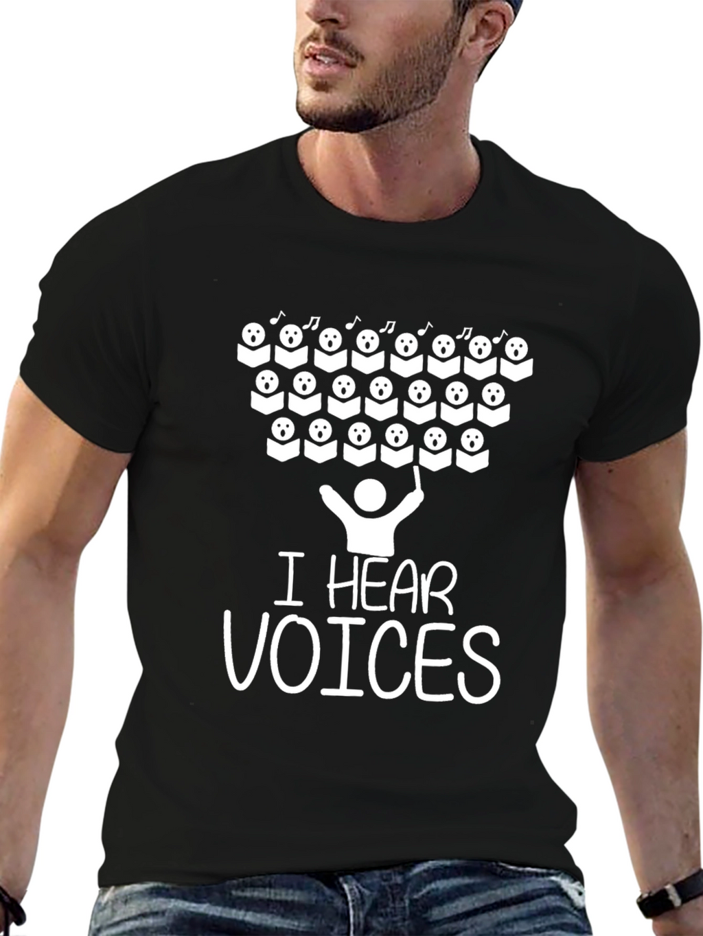 I Hear Voices Choir T-Shirt
