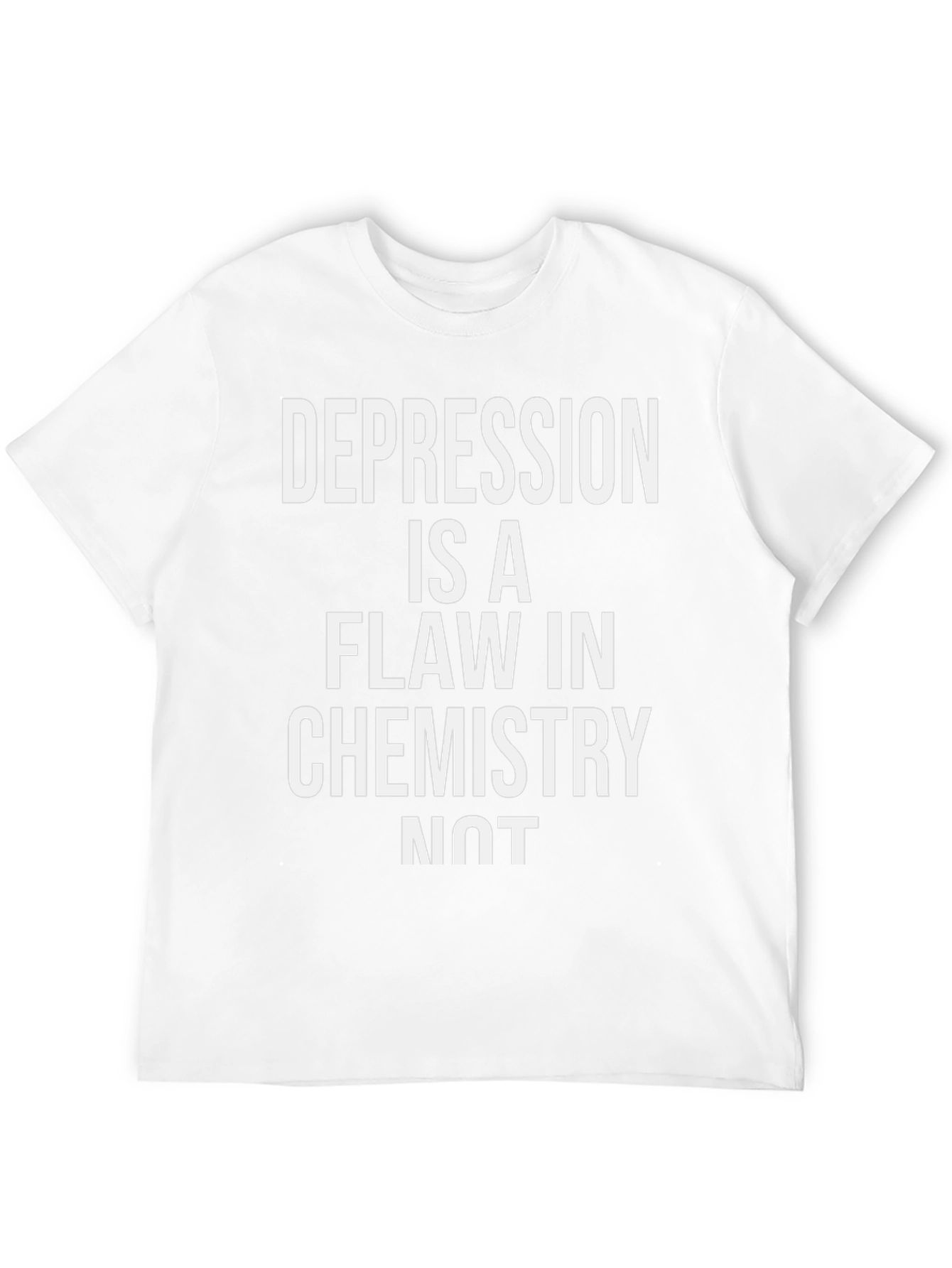 Depression Chemistry T-Shirt - Mental Health Awareness Tee