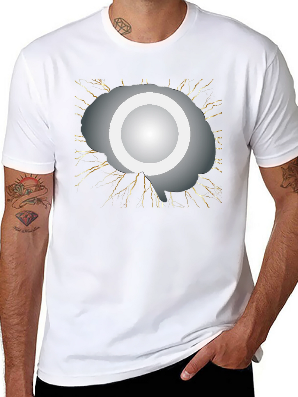 Brainstorm Tee - Lightning Mind T-Shirt