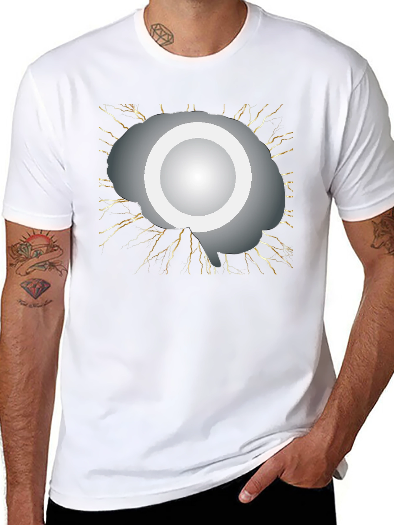 Brainstorm Tee - Lightning Mind T-Shirt