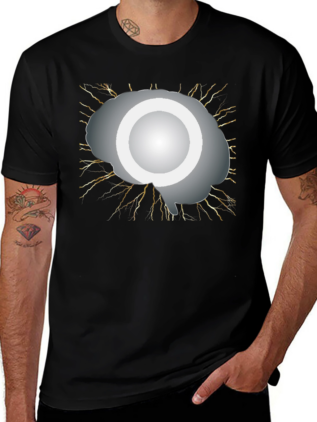 Brainstorm Tee - Lightning Mind T-Shirt