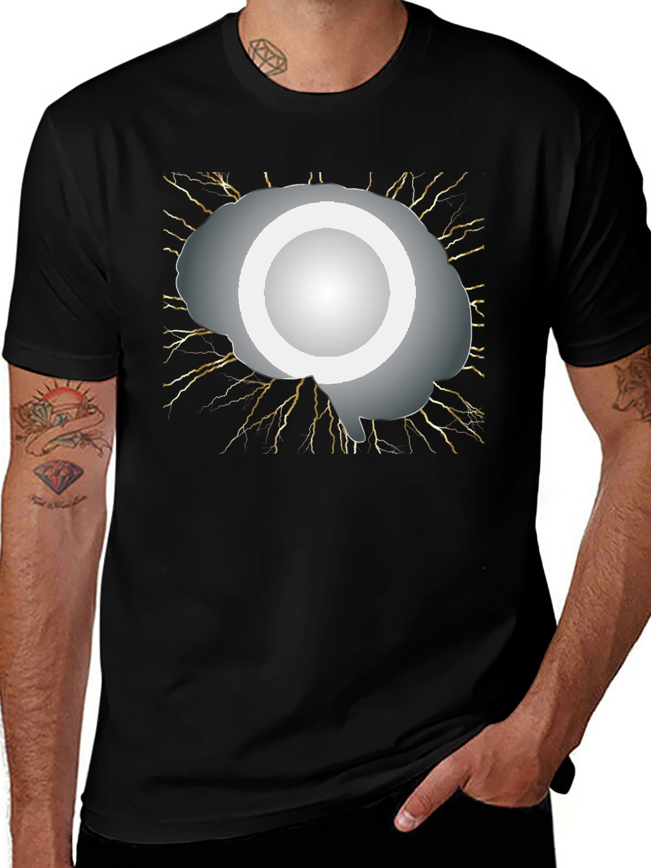 Brainstorm Tee - Lightning Mind T-Shirt