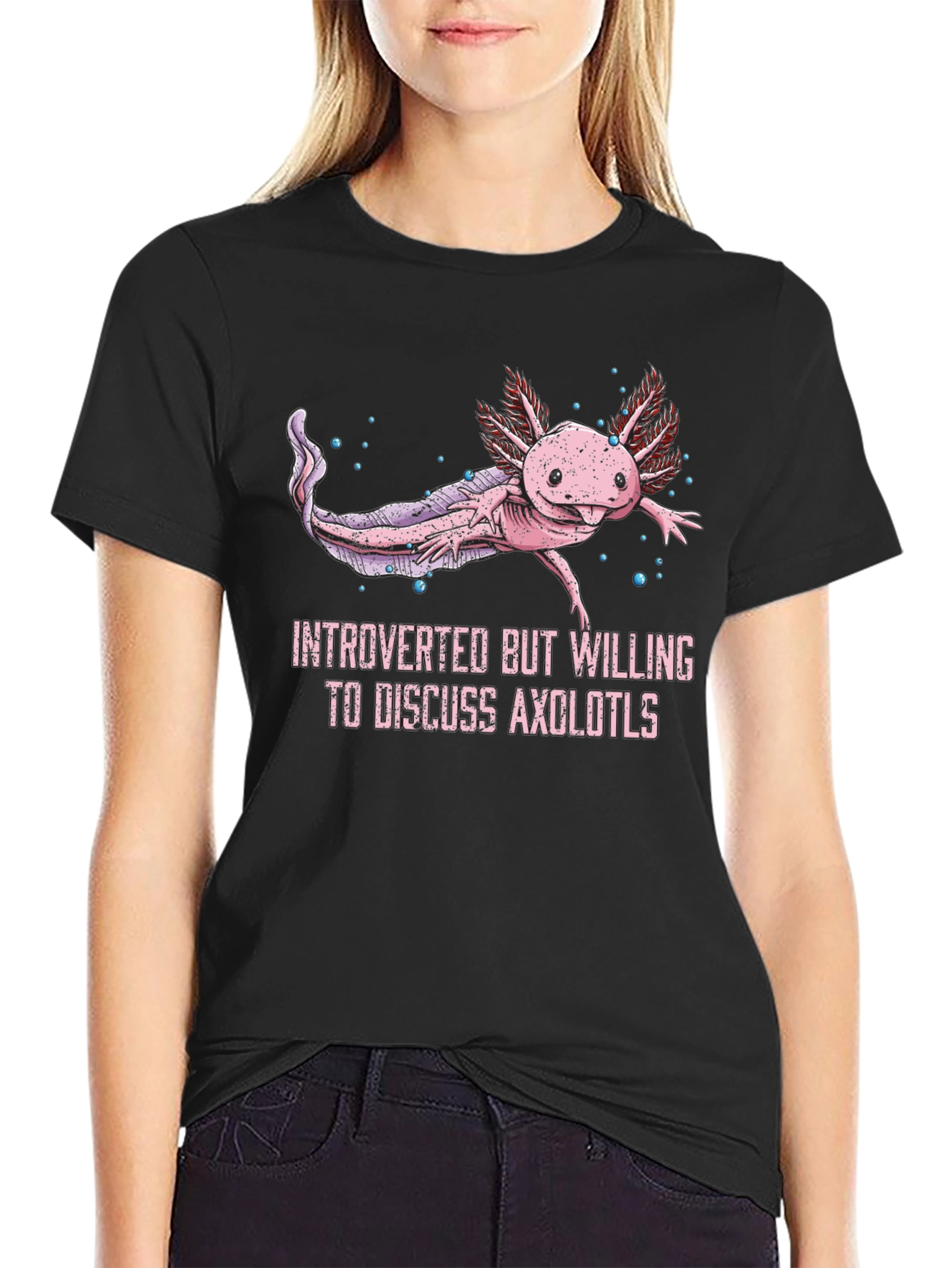 Introverted Axolotl T-Shirt
