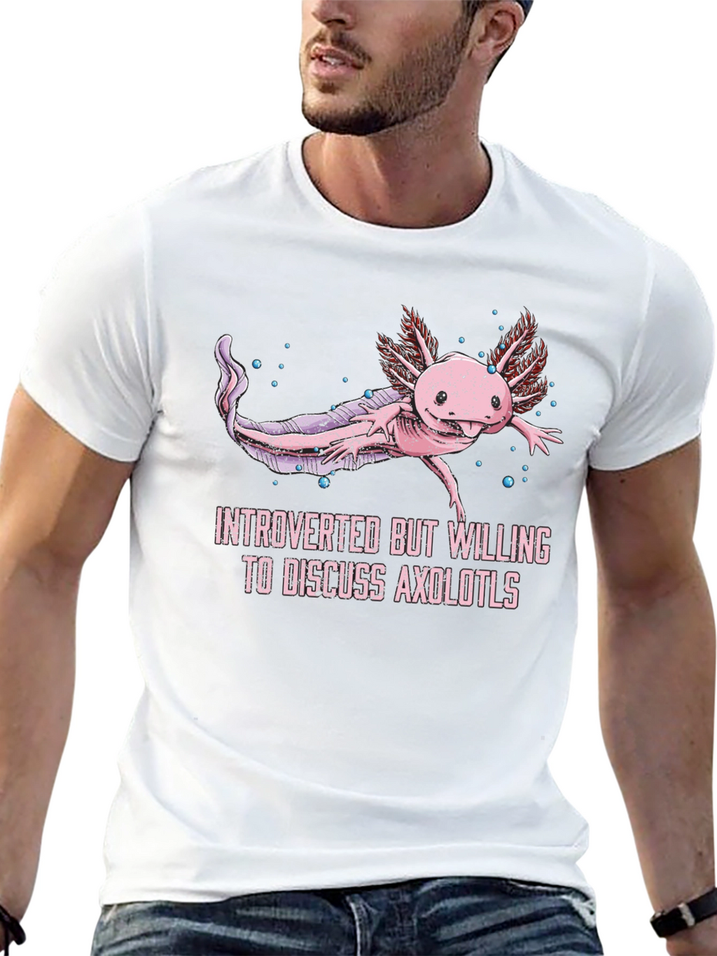 Introverted Axolotl T-Shirt