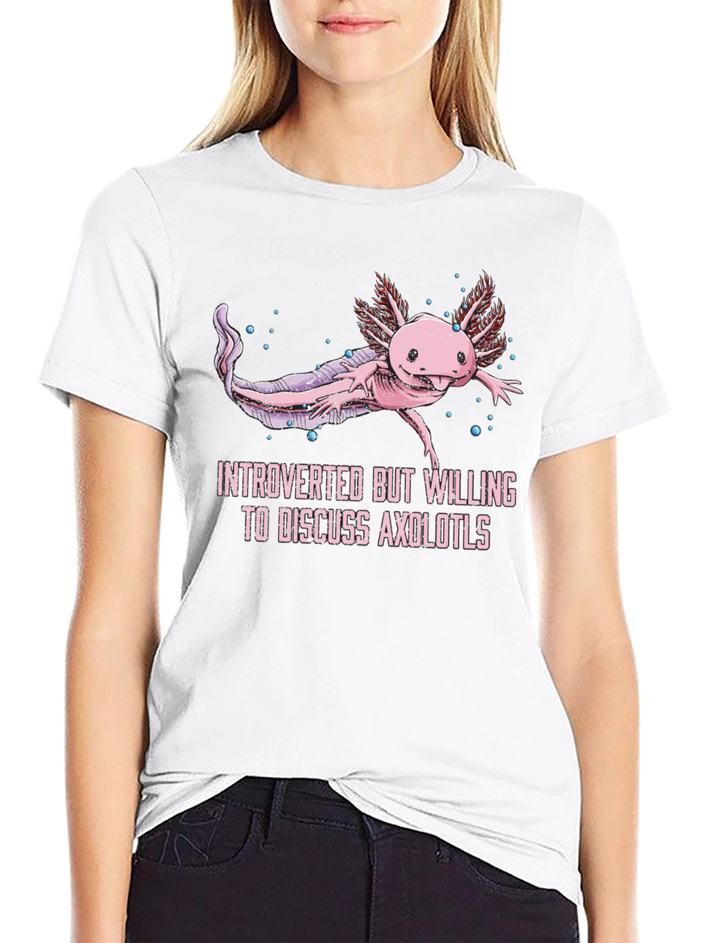Introverted Axolotl T-Shirt