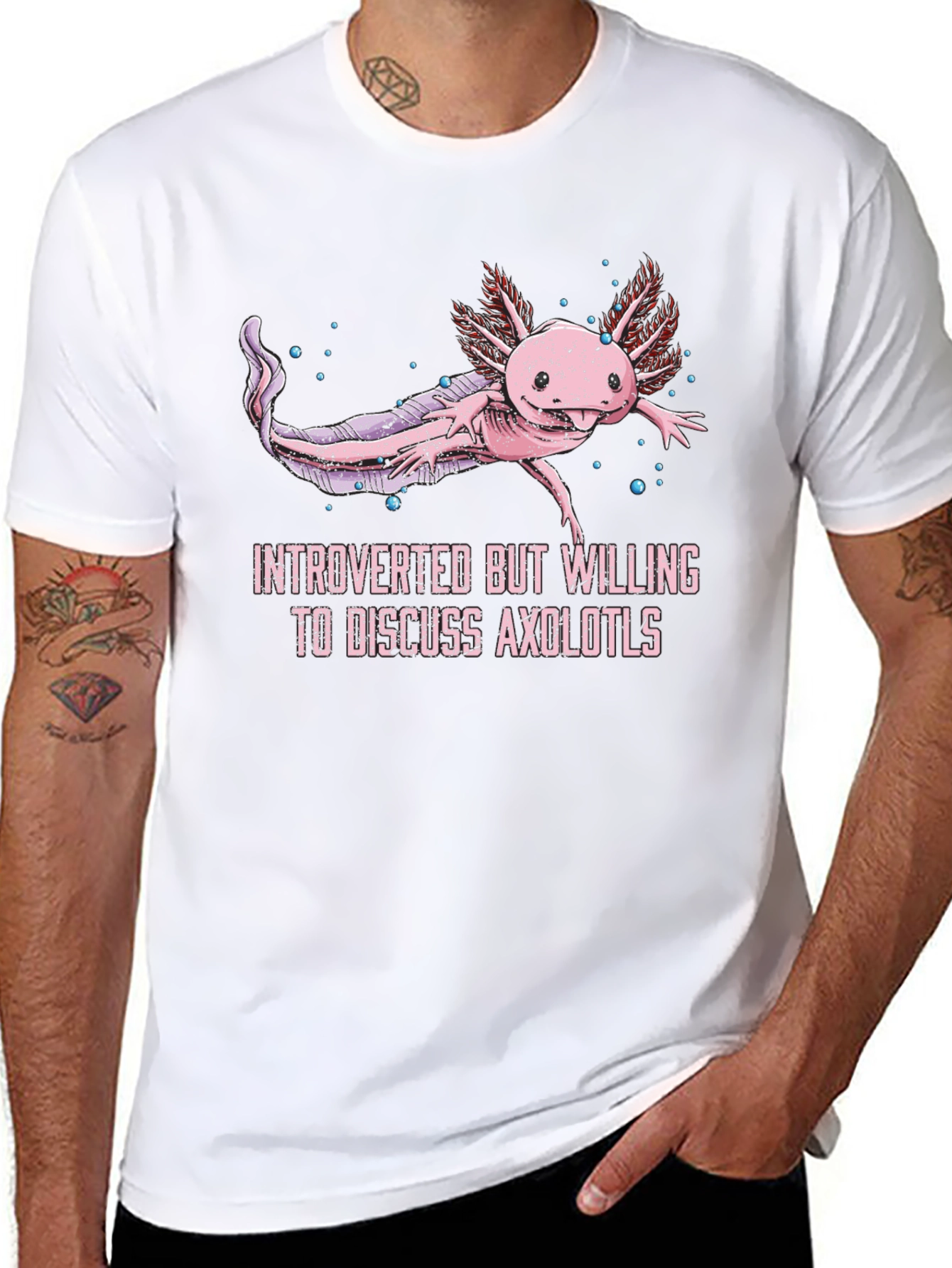 Introverted Axolotl T-Shirt