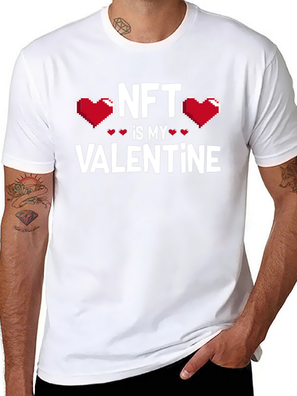 NFT is My Valentine T-Shirt - Crypto Lover Tee