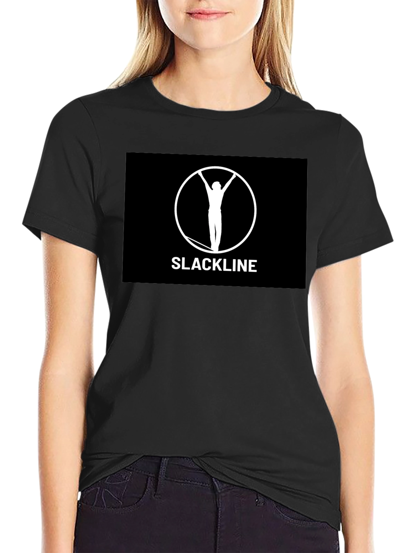 Slackline T-Shirt: Balance & Adventure