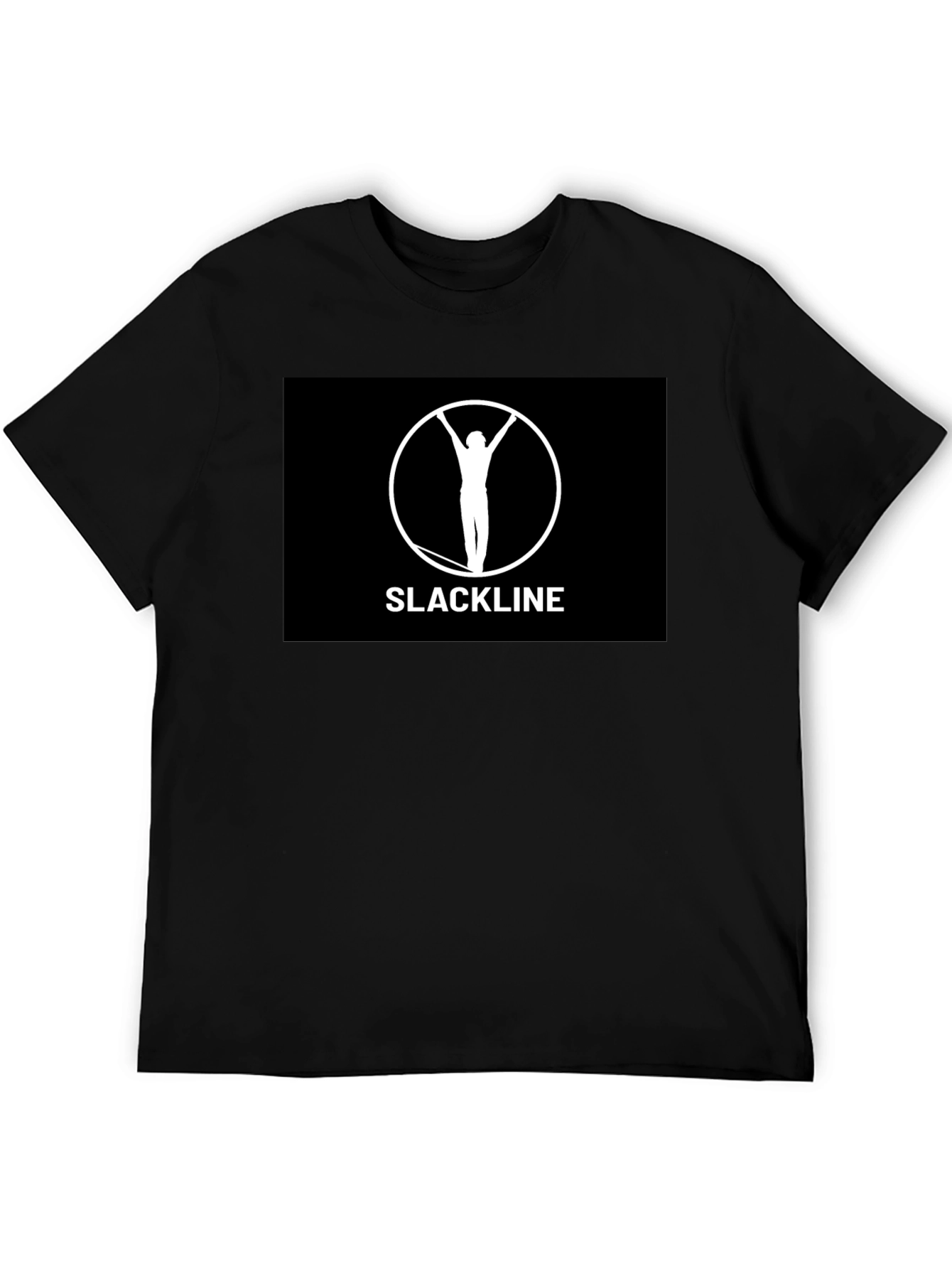 Slackline T-Shirt: Balance & Adventure
