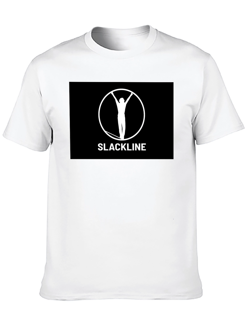 Slackline T-Shirt: Balance & Adventure