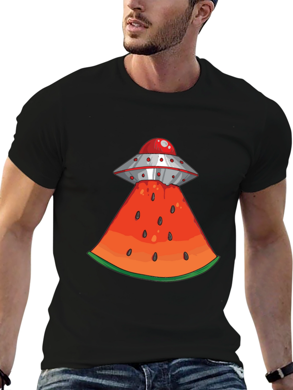 Watermelon UFO Graphic Tee