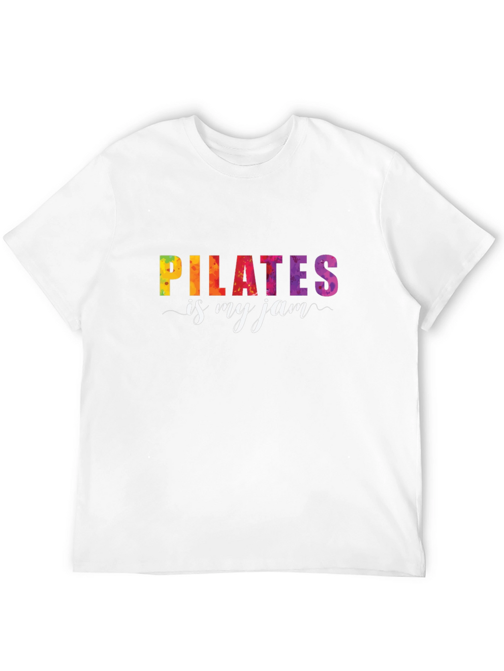 Pilates Is My Jam Graphic Tee - Black T-Shirt