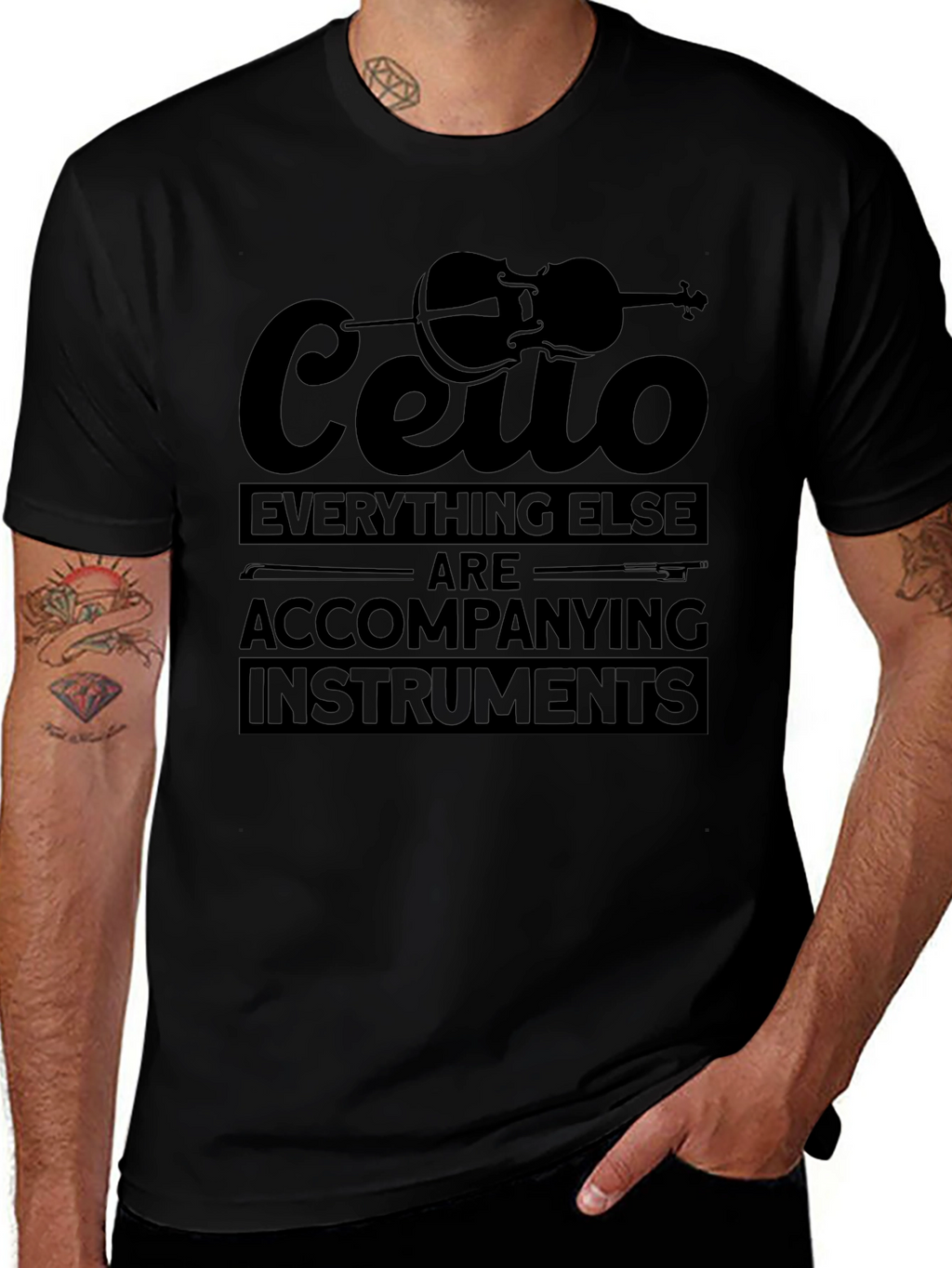 Cello Everything Else T-Shirt - Musician Tee