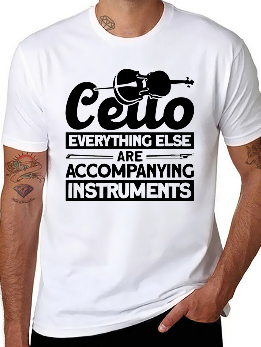Cello Everything Else T-Shirt - Musician Tee