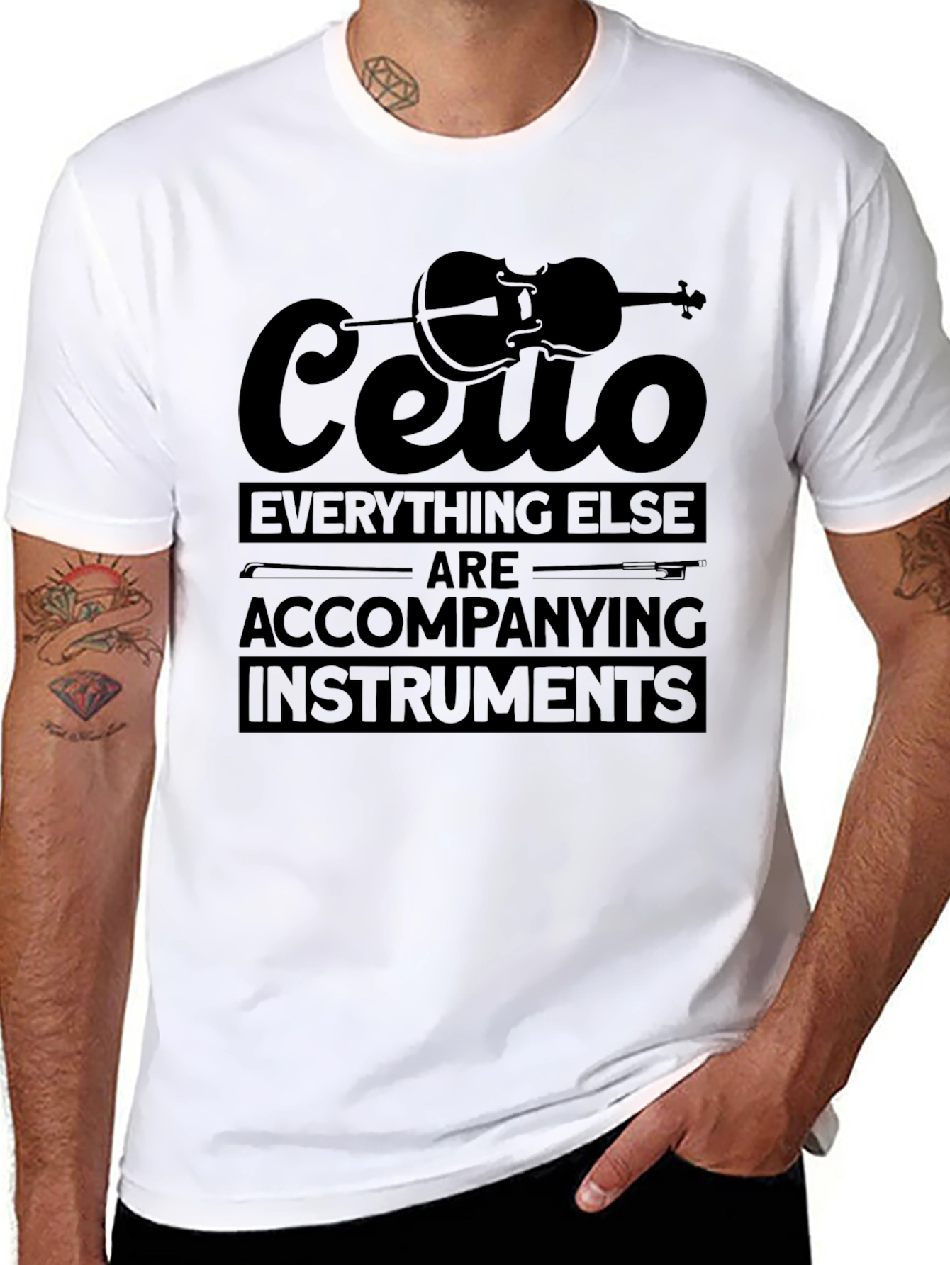 Cello Everything Else T-Shirt - Musician Tee