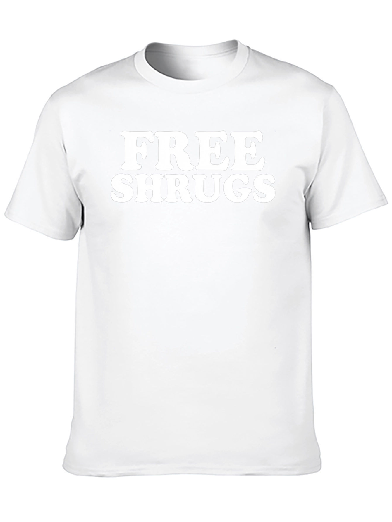 Free Shrugs Funny Graphic Tee