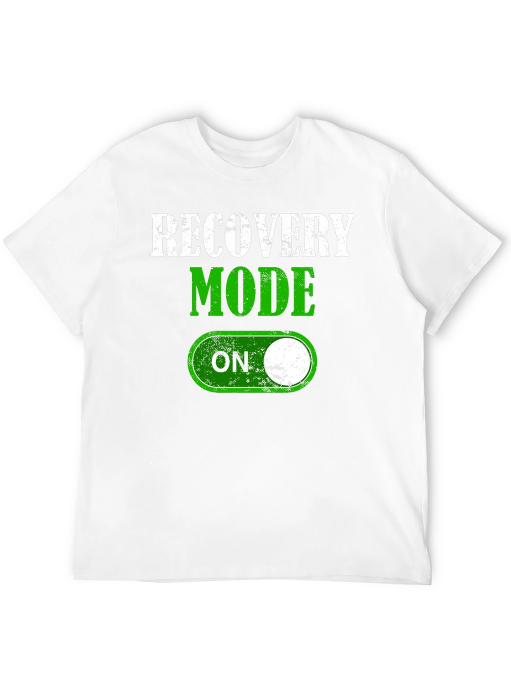 Recovery Mode On Black T-Shirt