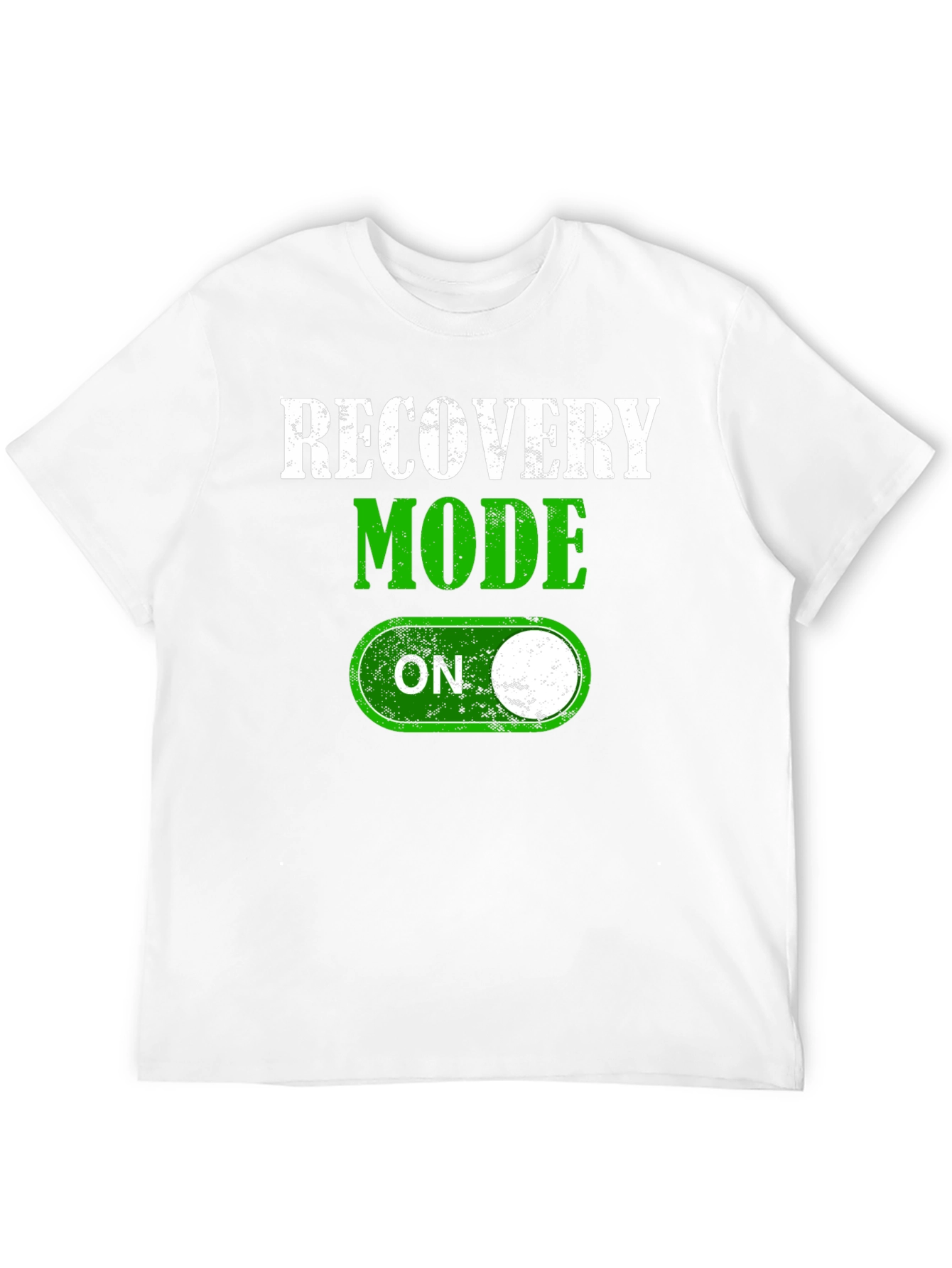 Recovery Mode On Black T-Shirt