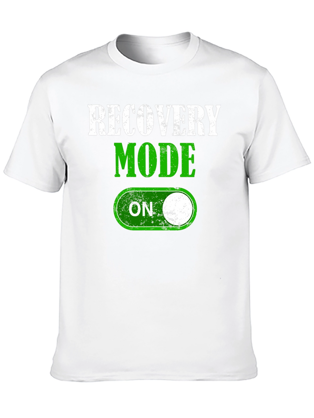 Recovery Mode On Black T-Shirt