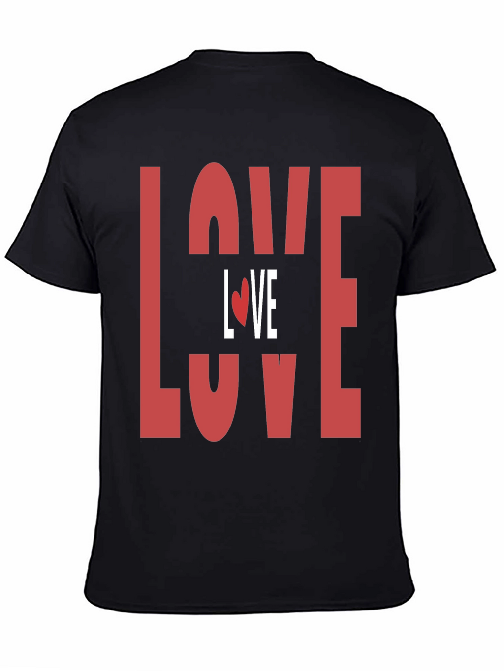 Love Graphic Print T-Shirt - Valentines Day Tee